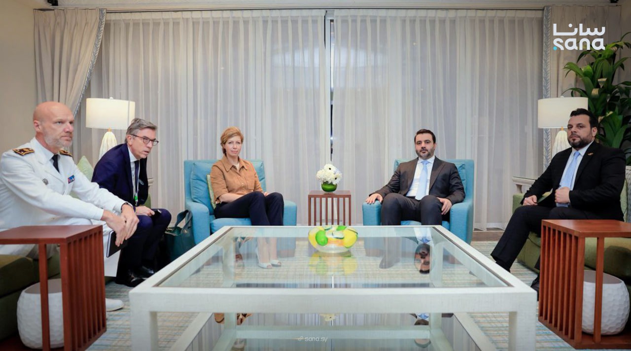 الشيباني التقى مستشارة رئيس الجمهورية الفرنسية على هامش منتدى 