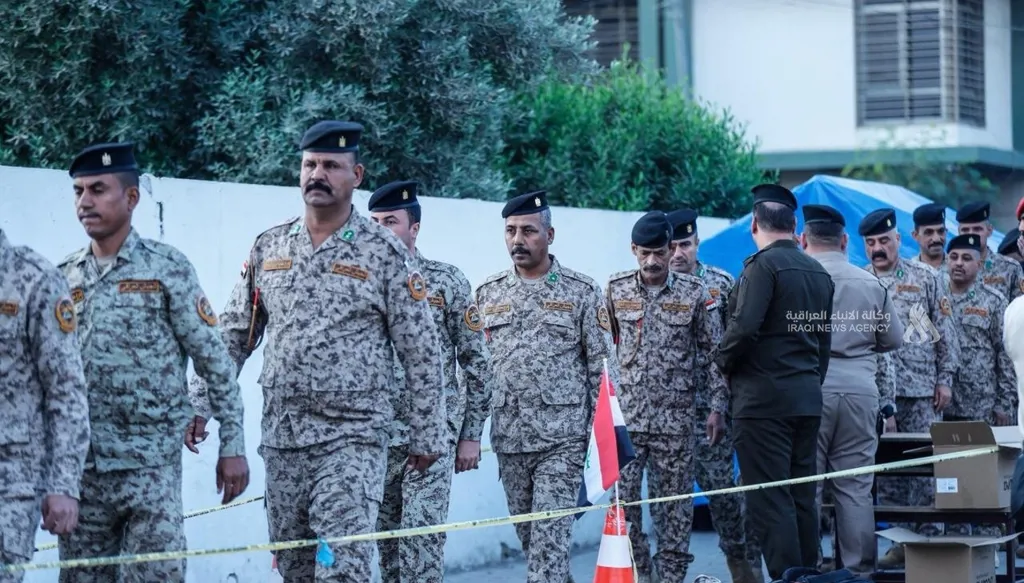 بالصور- الانتخابات التشريعية في العراق: انطلاق عملية التصويت الخاص للعسكريين والنازحين