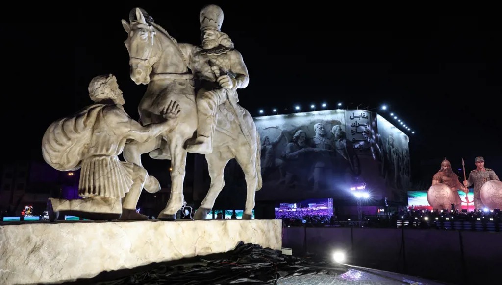 من احتفالية ليلة إيران (أ ف ب).