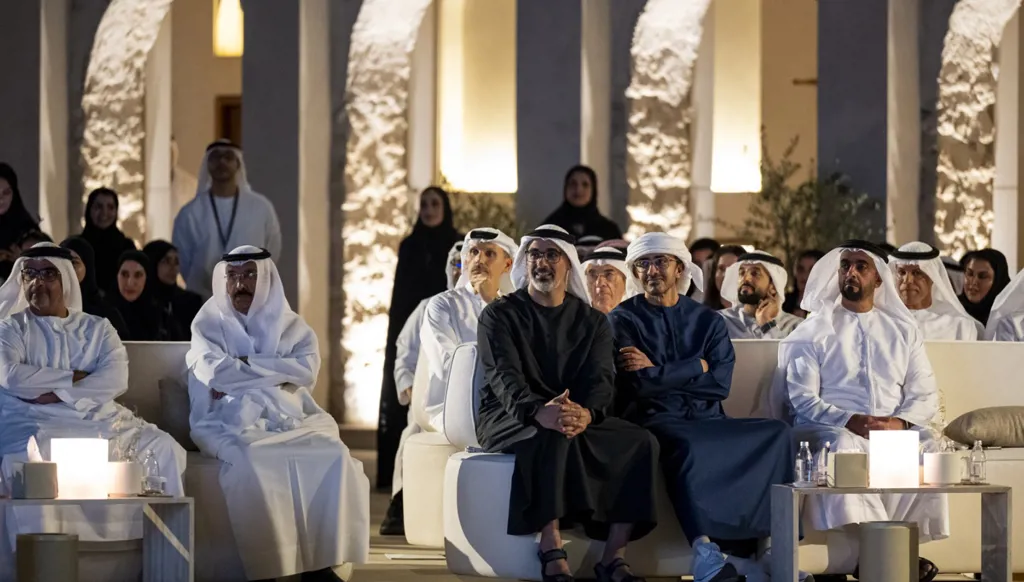 فاعليات التكريم (مكتب أبوظبي الإعلامي).