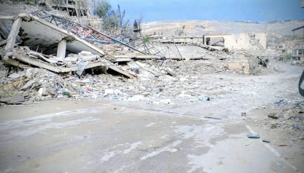 تفجير منزل في العديسة.