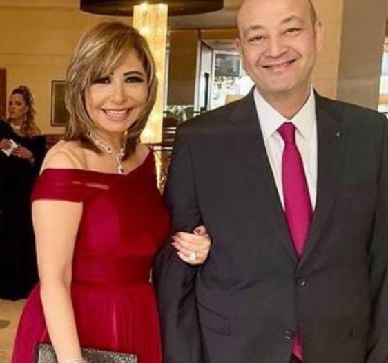 الإعلاميان عمرو أديب ولميس الحديدي (مواقع).