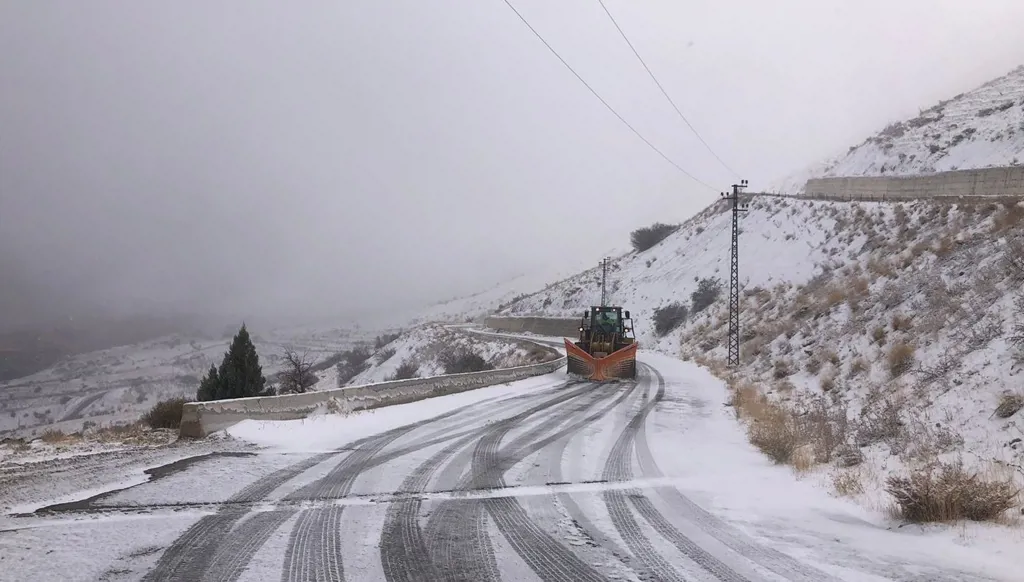 ثلوج في لبنان (أرشيف النهار).