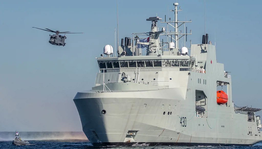 سلاح البحرية الكندي (وكالات).