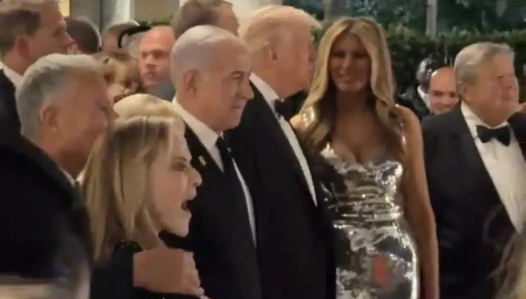 بالفيديو- نتنياهو يحضر حفلة ترامب في مارالاغو ليلة رأس السنة