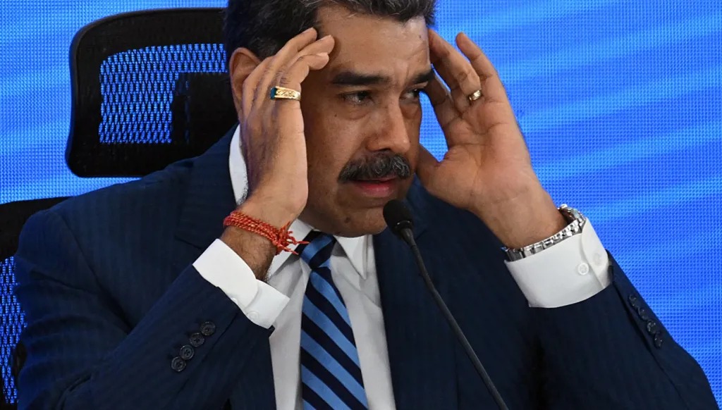 مادورو. (أ ف ب)