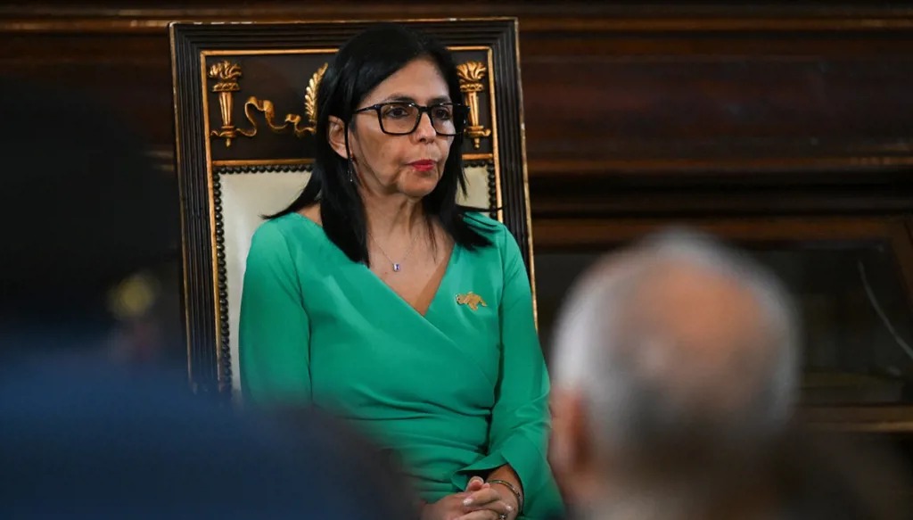 ديلسي رودريغيز. (أ ف ب)