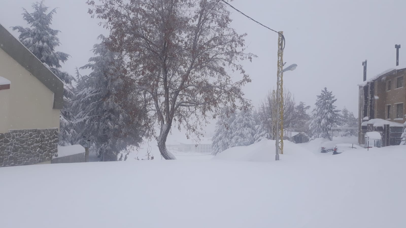 ثلوج في لبنان (أرشيفية).