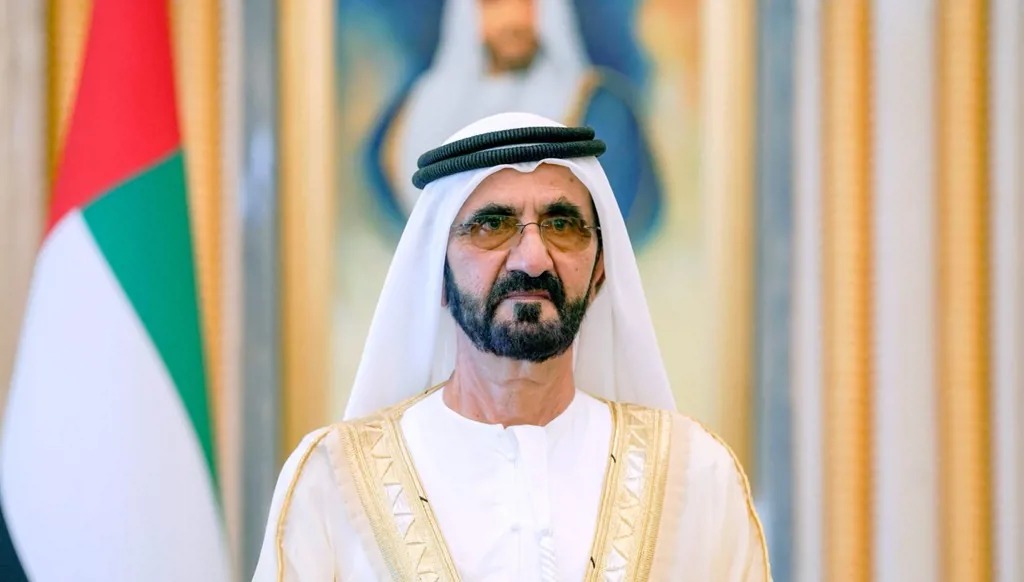 حاكم دبي محمد بن راشد.