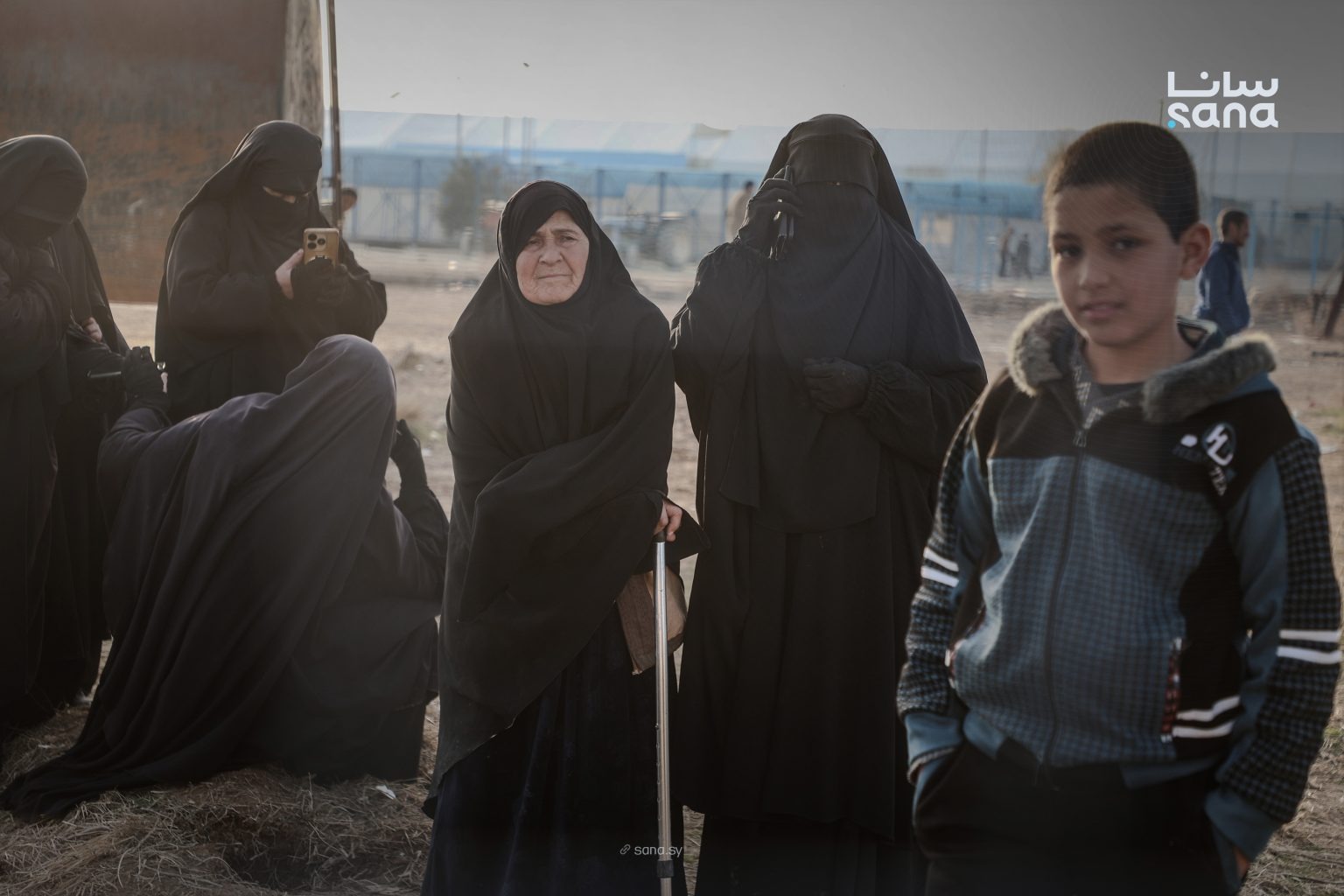 مخيم الهول (وكالة سانا).