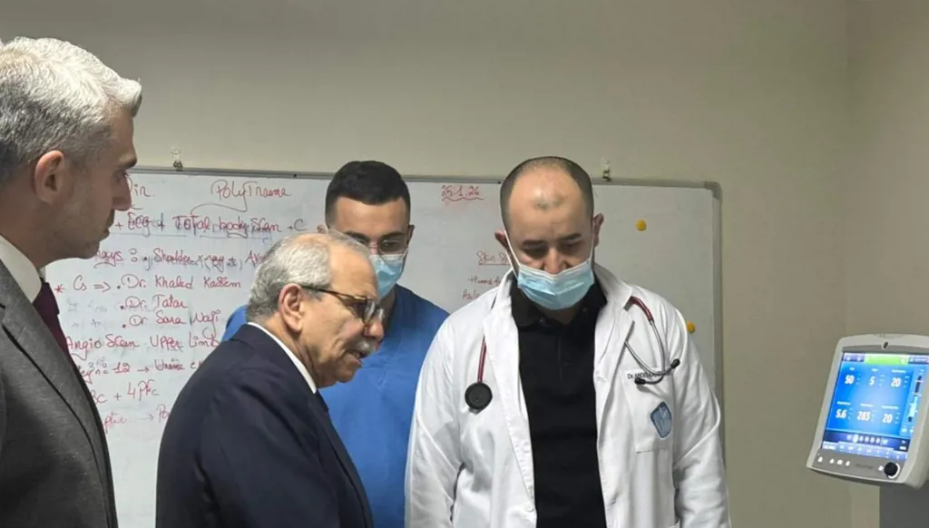 من جولة سلام في طرابلس مطمئنّاً إلى صحة جرحى انهيار المبنى