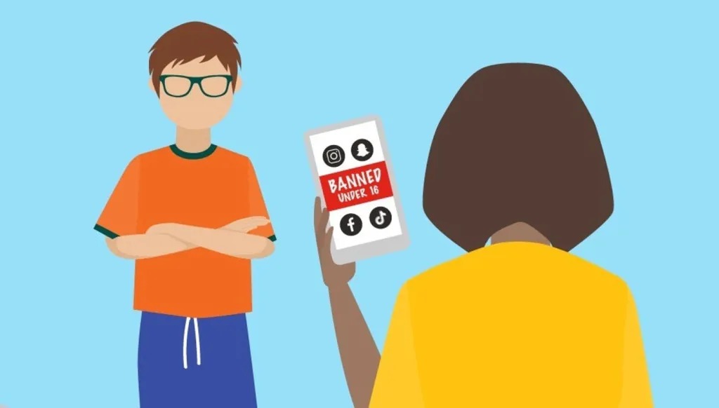 تعبيرية عن حظر التواصل الاجتماعي للأطفال. (الأمم المتحدة)