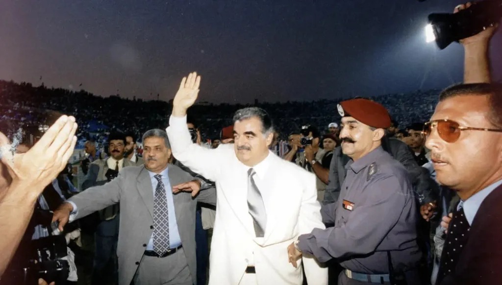 الرئيس الشهيد رفيق الحريري.