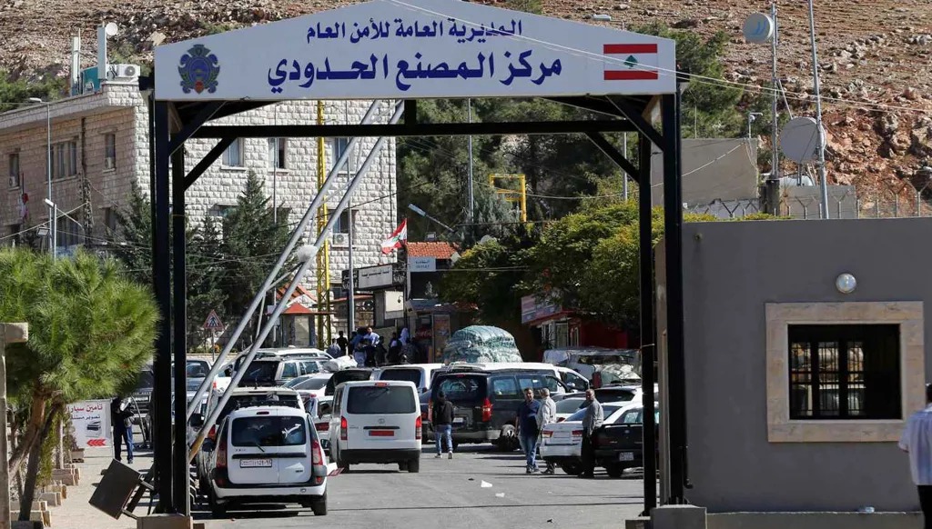 الحدود السورية - اللبنانية (إكس).