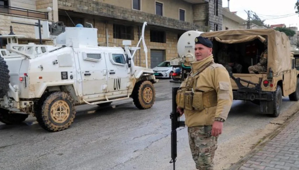 الجيش اللبناني جنوبي لبنان.