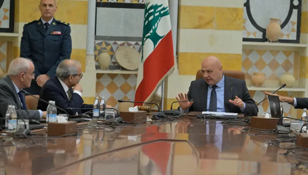 جلسة لمجلس الوزراء في قصر بعبدا على وَقع التصعيد الإسرائيلي