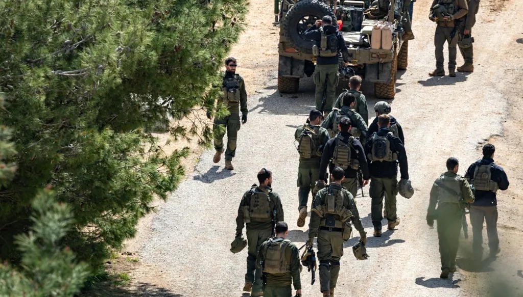 قوات إسرائيلية (أ ف ب).