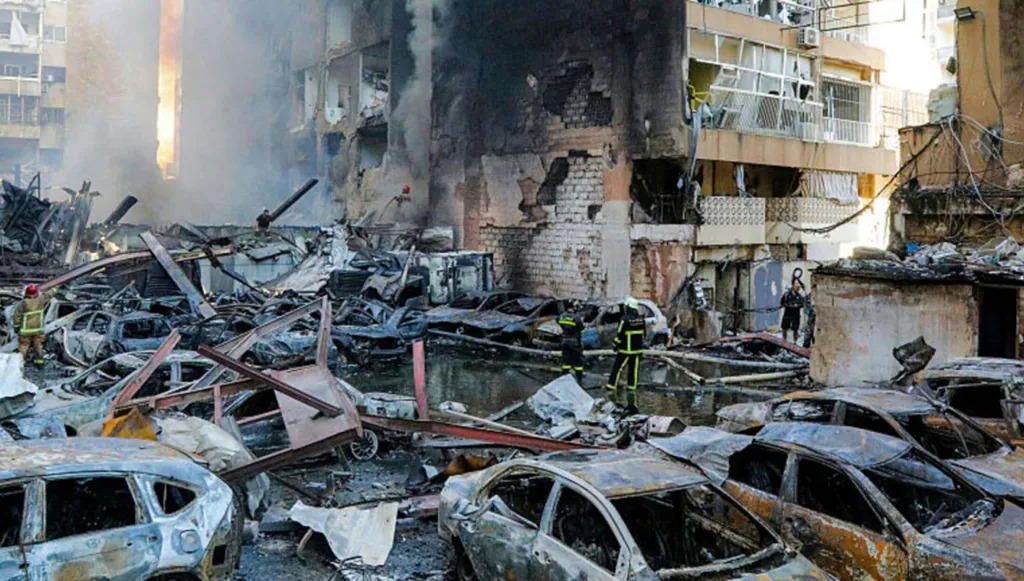 خسائر كارثية جراء الحرب على لبنان (أ ف ب)