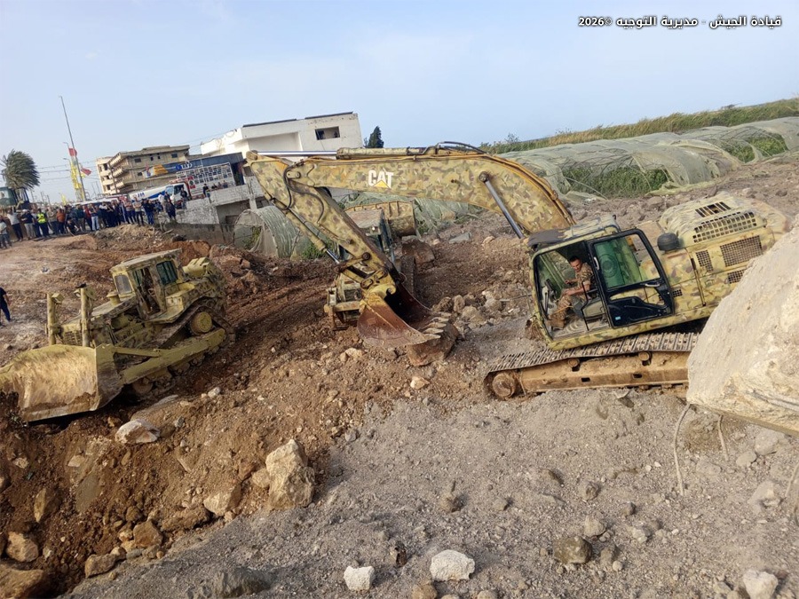 الجيش اللبناني يُعيد فتح جسر القاسمية.