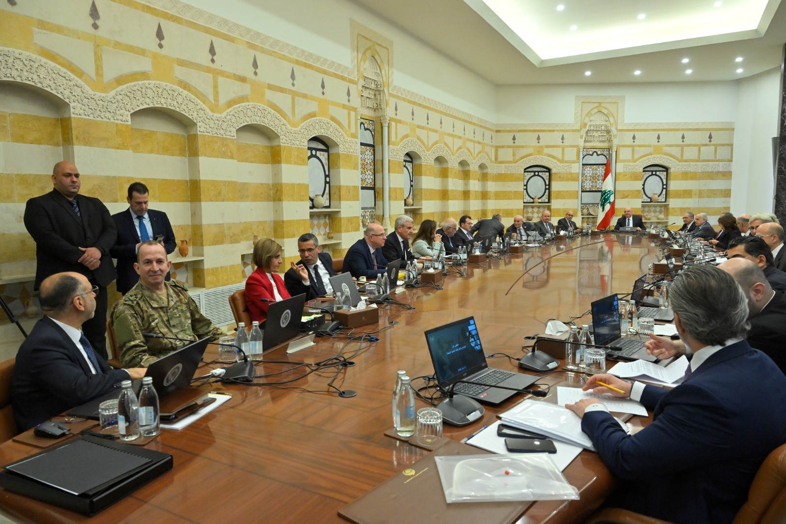 جلسة مجلس الوزراء (أرشيف النهار، نبيل إسماعيل).