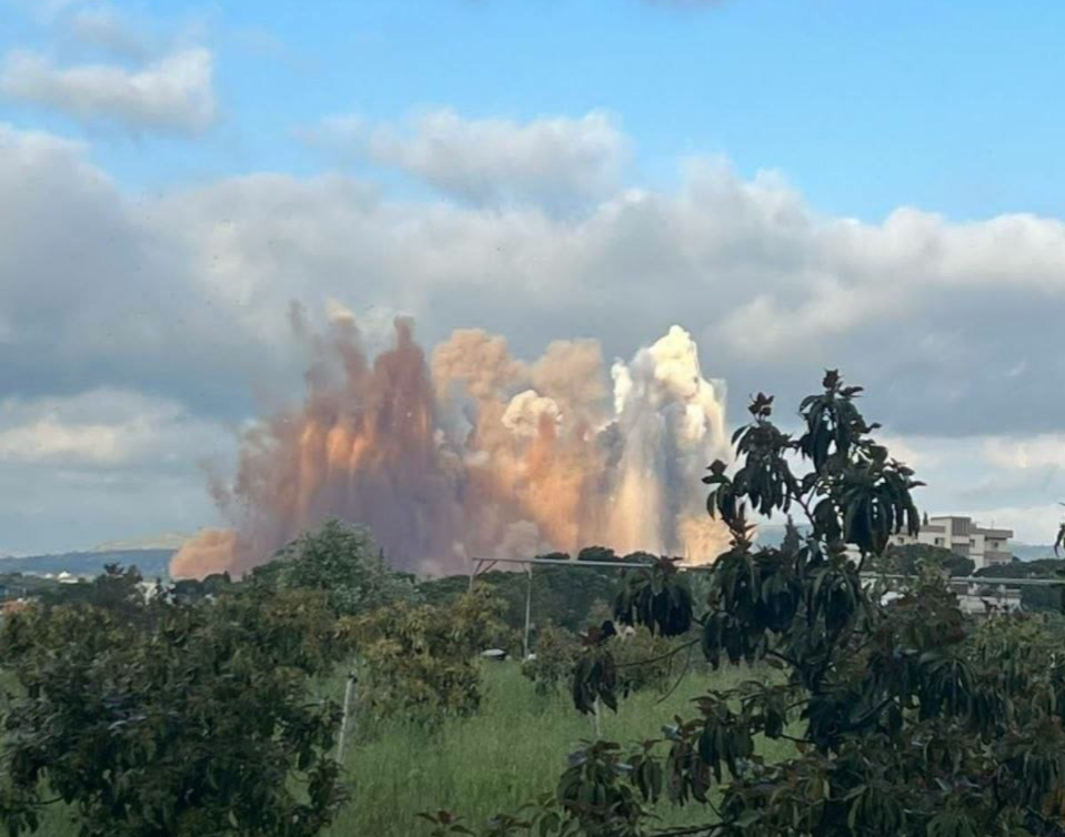 تفجير إسرائيلي لنفق في بلدة القنطر (إعلام عبري).