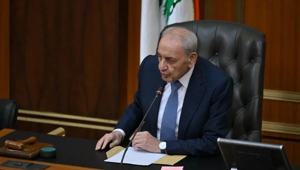 الرئيس نبيه بري (نبيل اسماعيل).