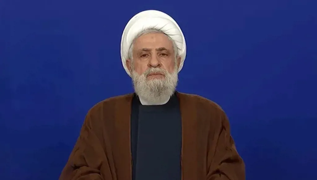 نعيم قاسم: "حزب الله" معنيّ فقط بوقف إطلاق النار الشامل وانسحاب إسرائيل وندعو لإيقاف مهزلة المفاوضات المباشرة