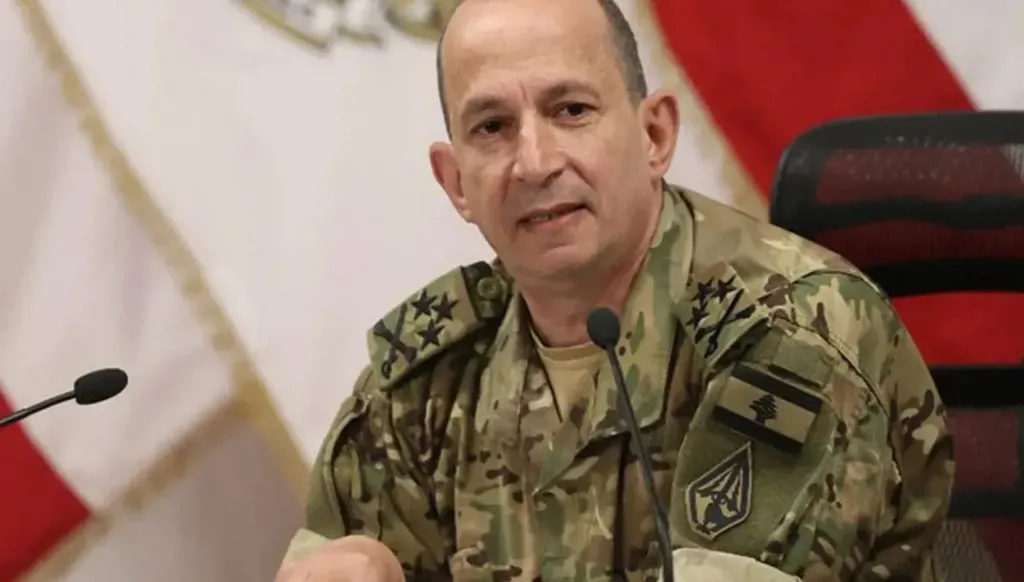 مصادر "النهار": قائد الجيش اللبناني العماد رودولف هيكل يتوجه إلى إسلام آباد السبت بدعوة من نظيره الباكستاني عاصم  منير