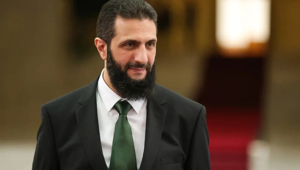 الرئيس السوري أحمد الشرع. (أ ف ب)
