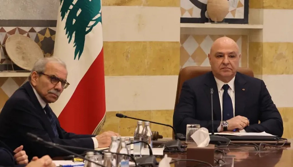 الرئيسان عون وسلام.