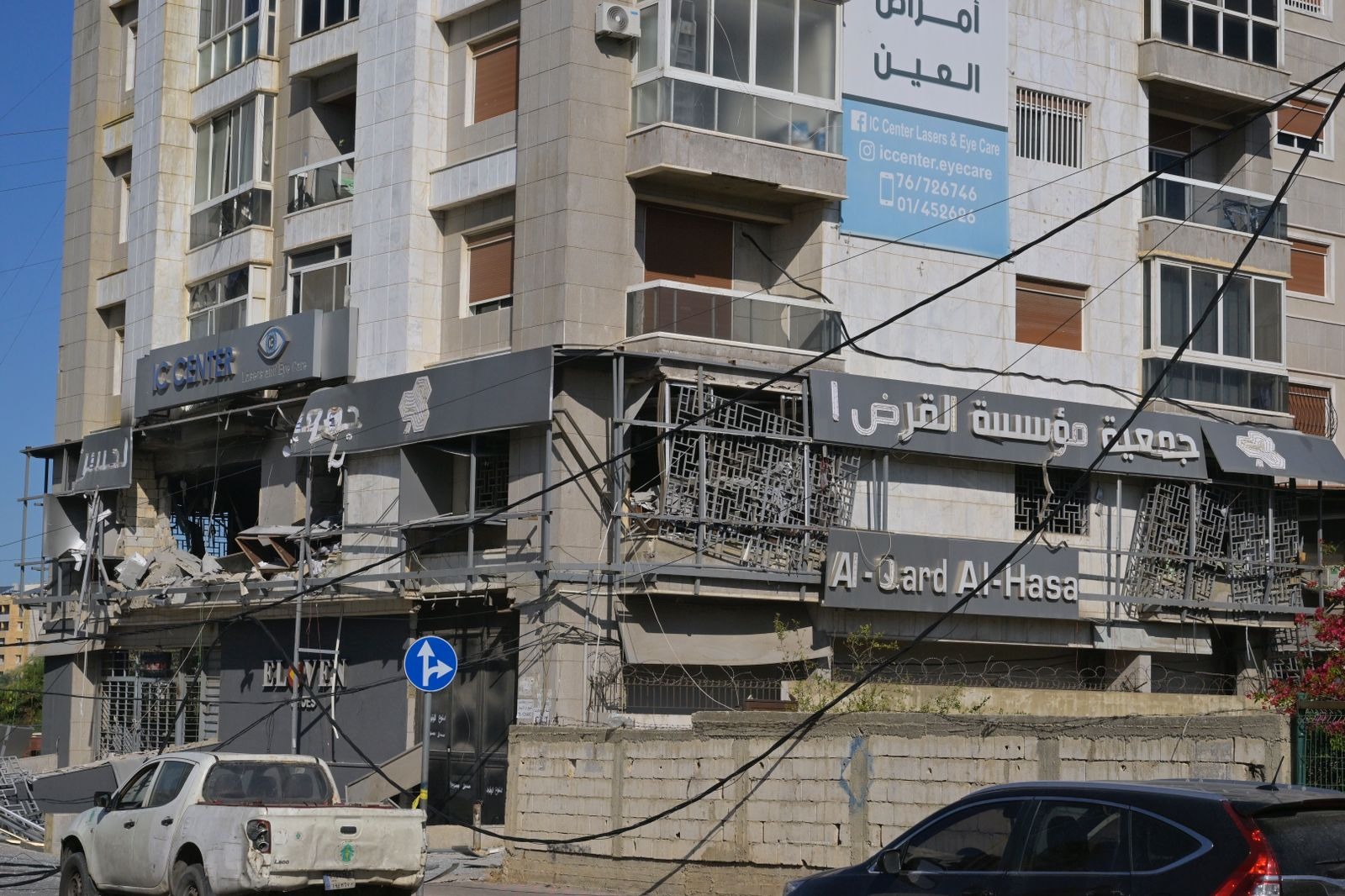 استهداف إسرائيلي للقرض الحسن (حسام شبارو).