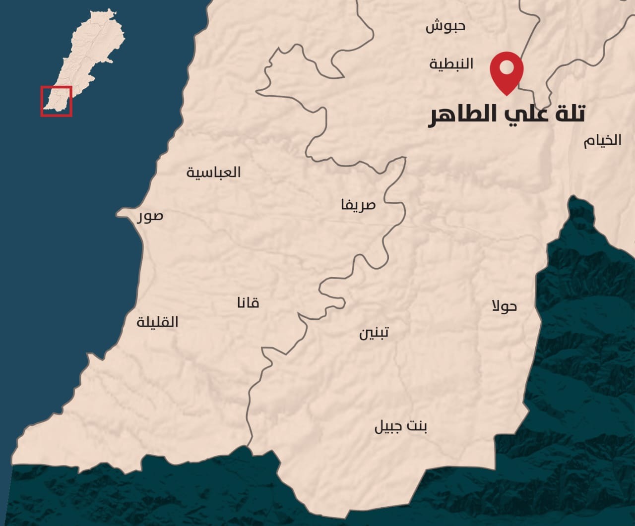 خريطة توضيحية (تصميم النهار).