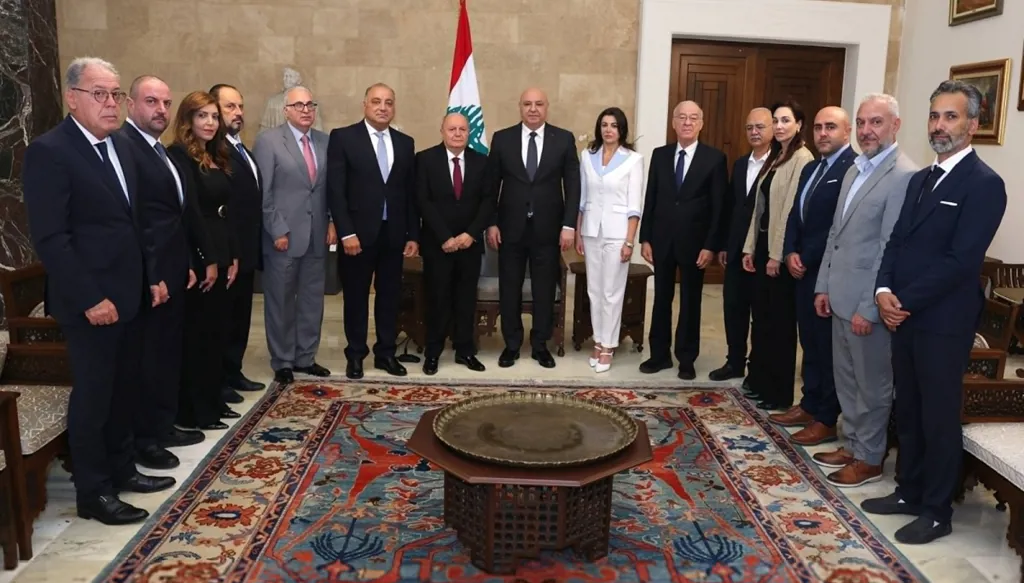 عون لوفد "الضمان الاجتماعي": مهمّتكم المحافظة على الأموال العامة