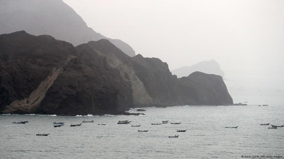 مضيق باب المندب (أ ف ب).