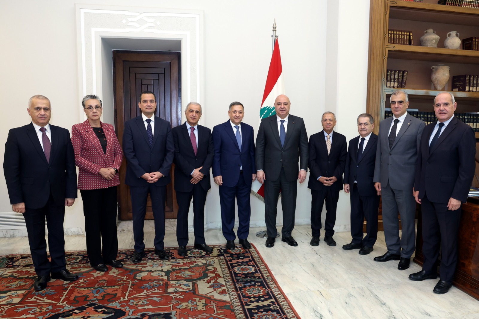 وفد نيابي زار الرئيس عون (الرئاسة اللبنانية).