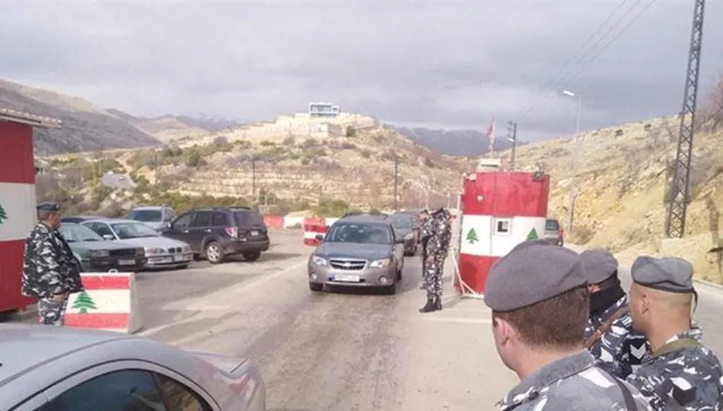حاجز ضهر البيدر.