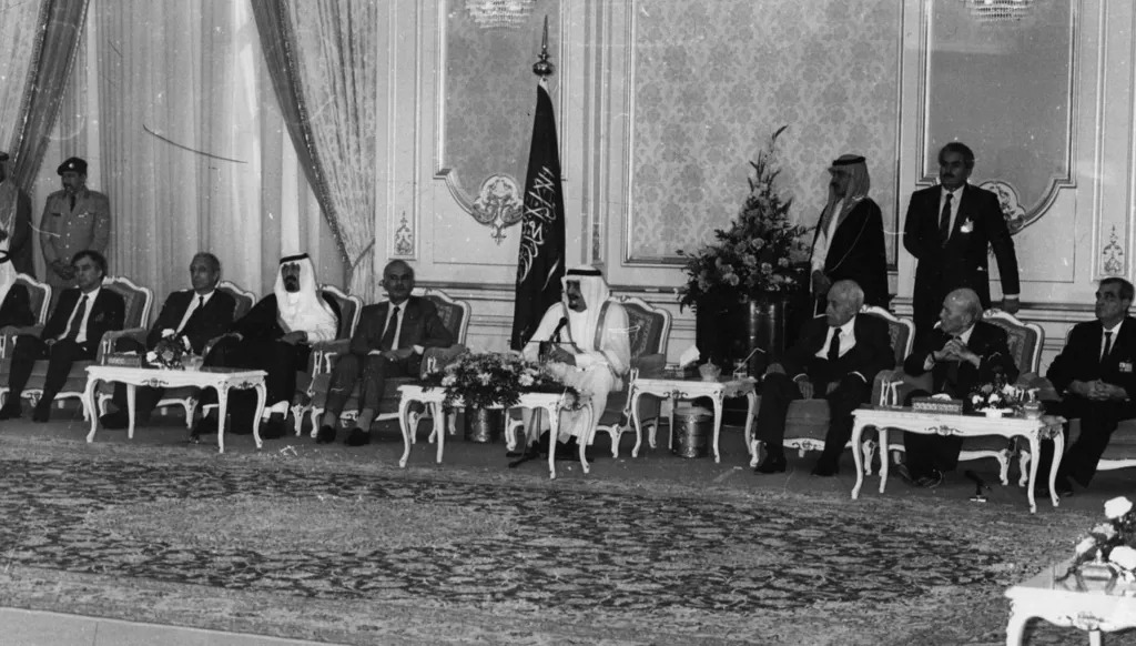 من أرشيف مداولات اتفاق الطائف. (النهار)