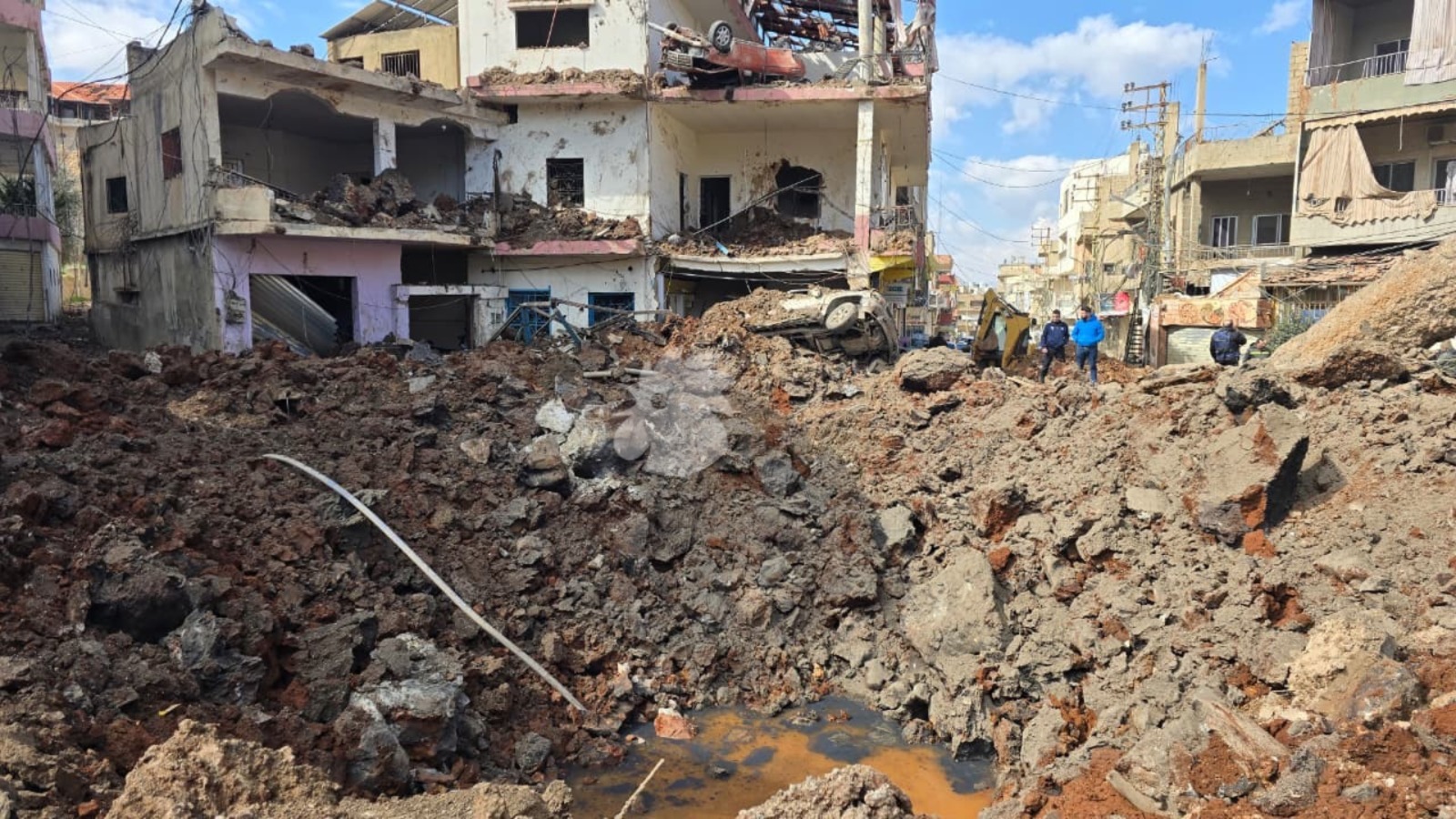 النبي شيت بعد عملية الإنزال. (لينا إسماعيل)