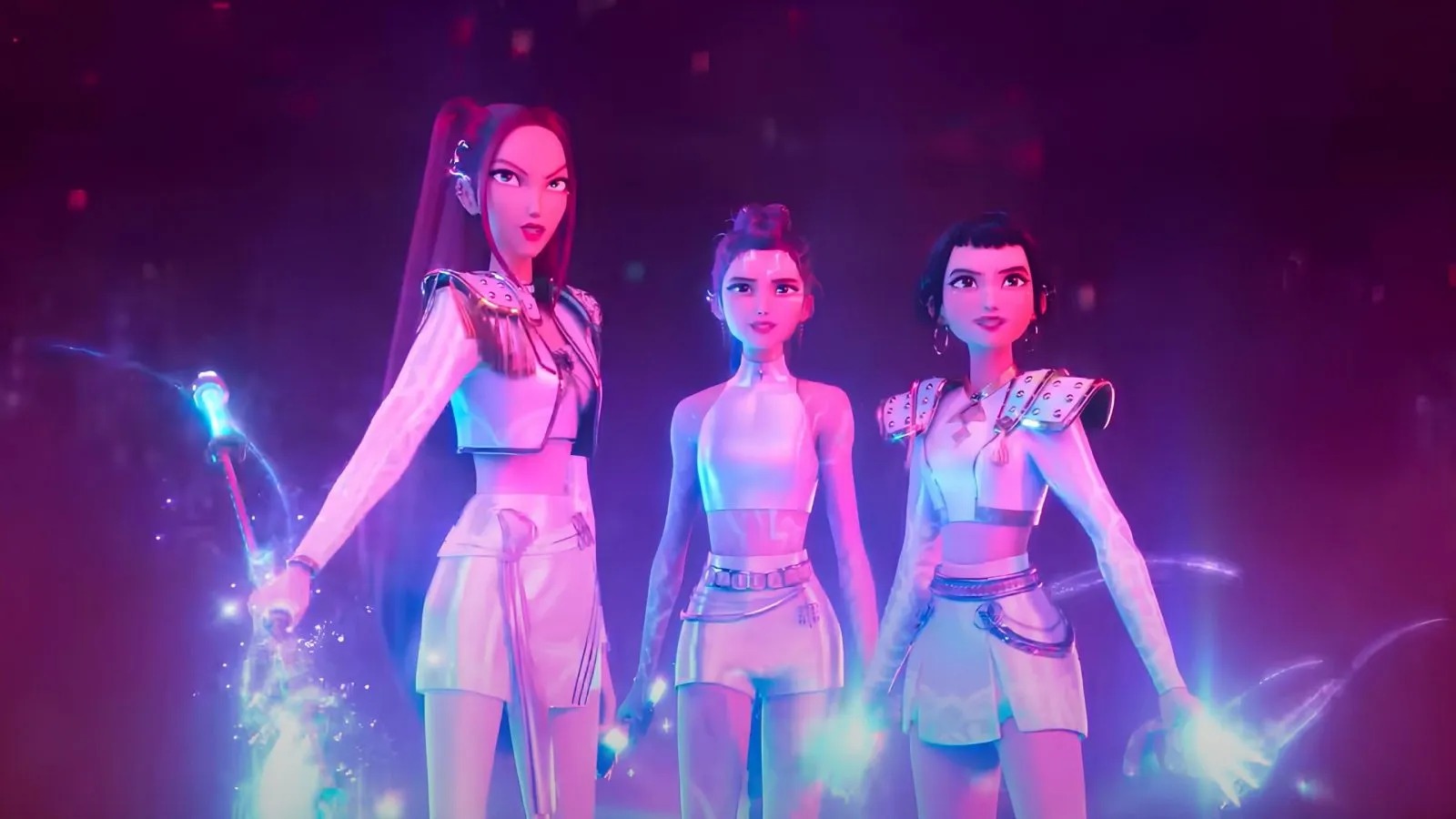 مشهد من “كاي بوب ديمون هانترز“. (نتفليكس)