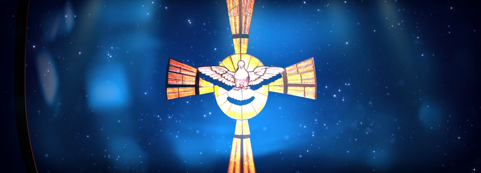 لقطة من العرض البصري من تصميم إميل عضيمي. (النهار)