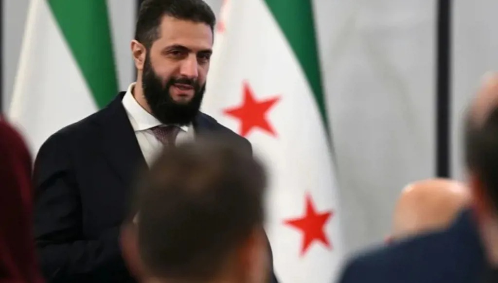 الرئيس السوري أحمد الشرع. (أ ف ب)
