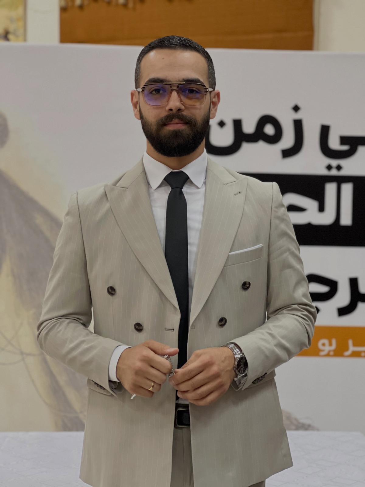 الكاتب أمير بو حمدان. (سوشيل ميديا)