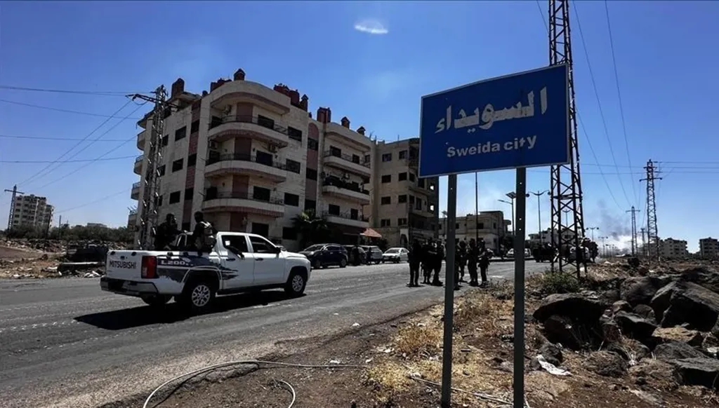 انتشار أمني في السويداء (أرشيفية، أ ف ب).