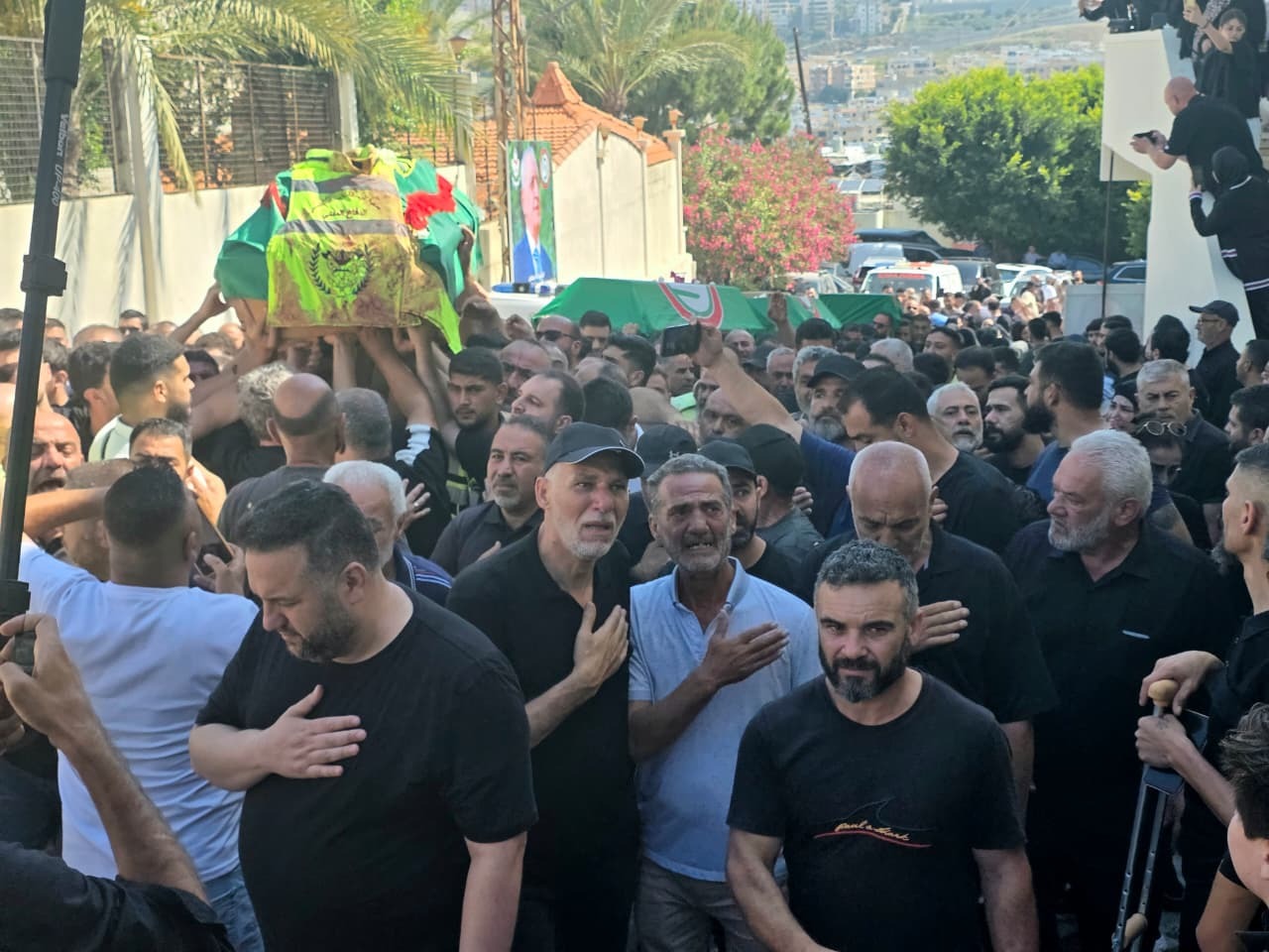 تشييع ضحايا مجزرة زبدين (أحمد منتش).