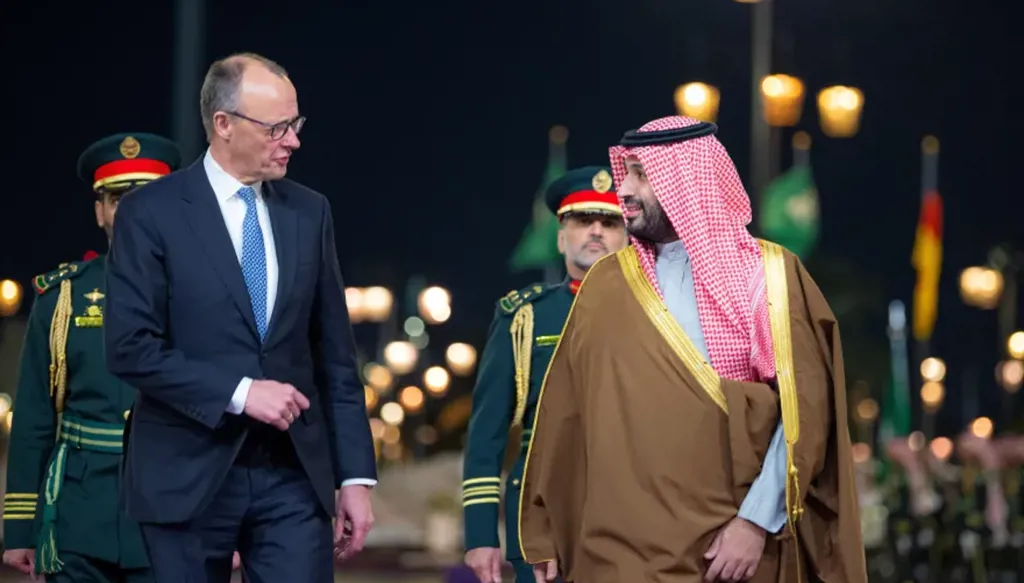 ميرتس أجرى اليوم اتصالاً هاتفياً بولي العهد السعودي
