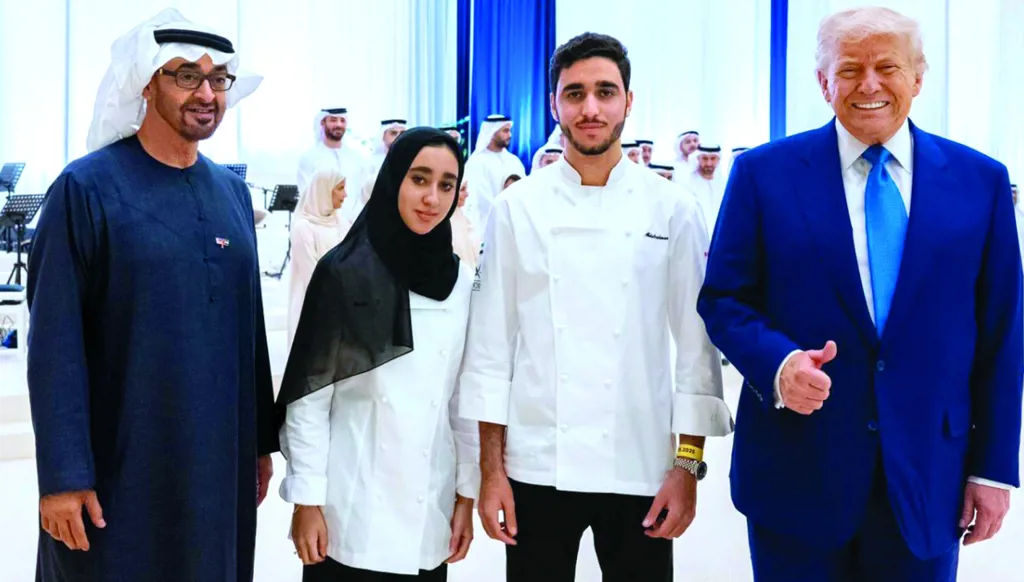 أصغر "شيفَين" توأمَين في الإمارات قدّما العشاء المميّز إلى الرئيس الأميركي... هذه قصتهما مع الطهو