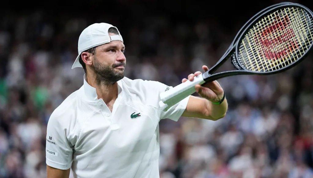 البلغاري ديميتروف يودع بطولة أميركا المفتوحة قبل انطلاقتها