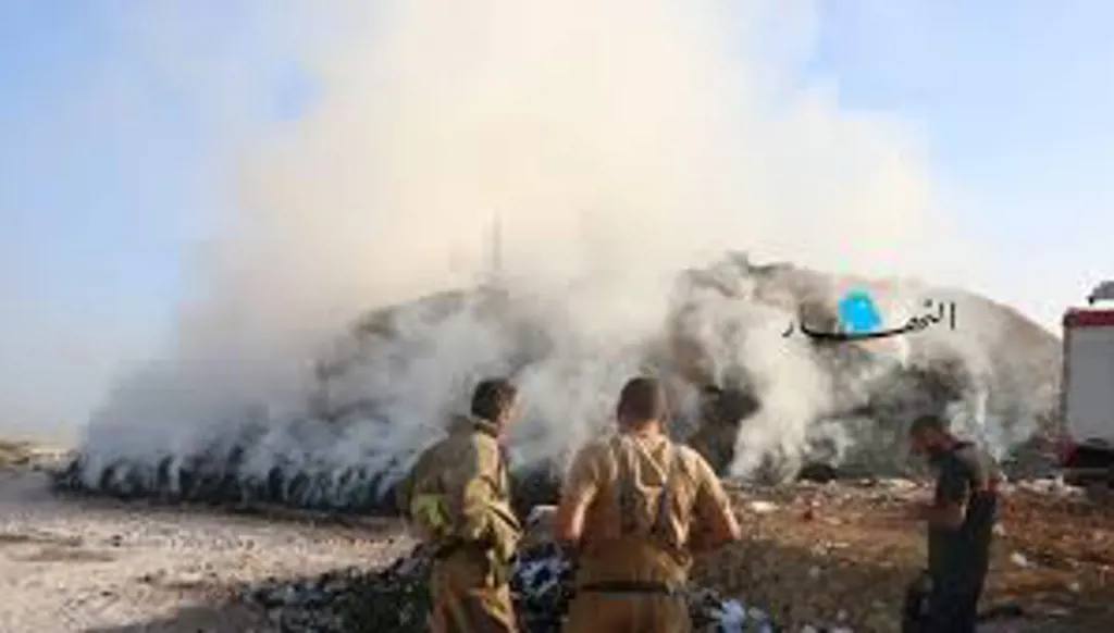 أنفاس تتلاشى بين سحب النيران الفتاكة