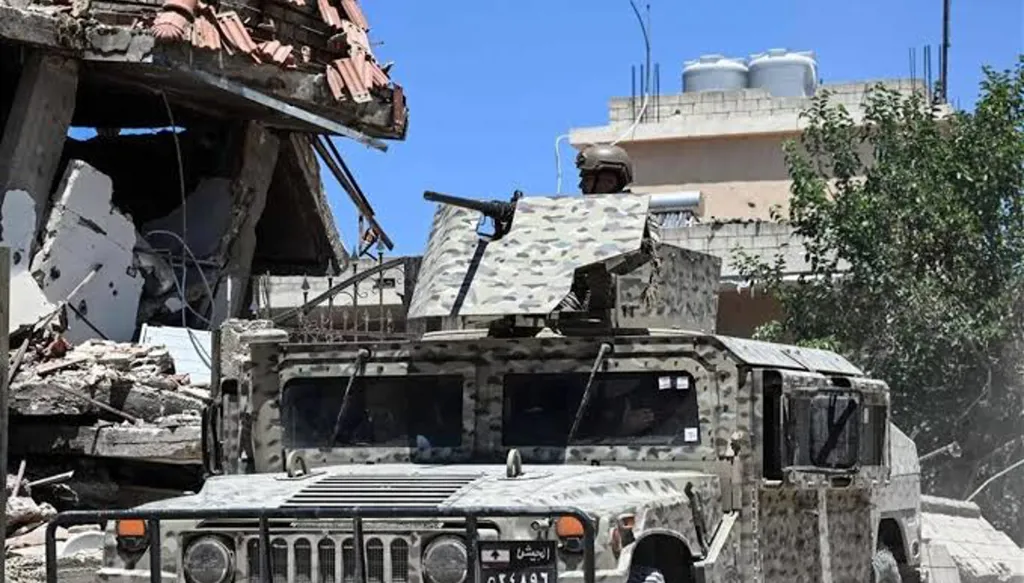 الجيش اللبناني في جنوب لبنان 