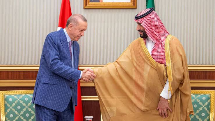 أردوغان وبن سلمان (أرشيفية).